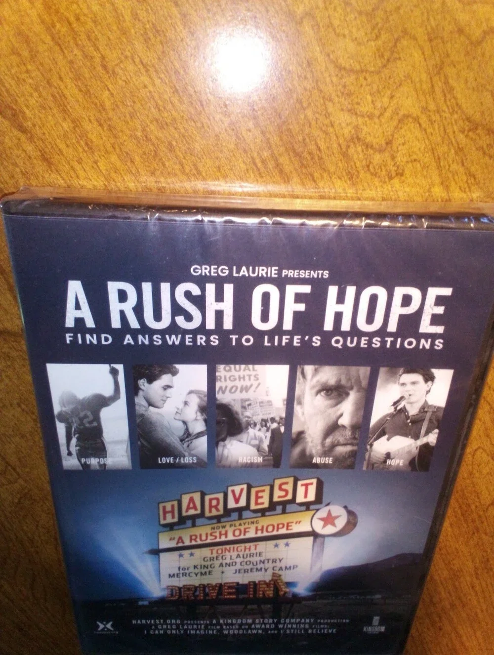 A Rush Of Hope Find Answers To Life's Questions 2020 Harvest Minist. DVD Sealed - Picture 1 of 8